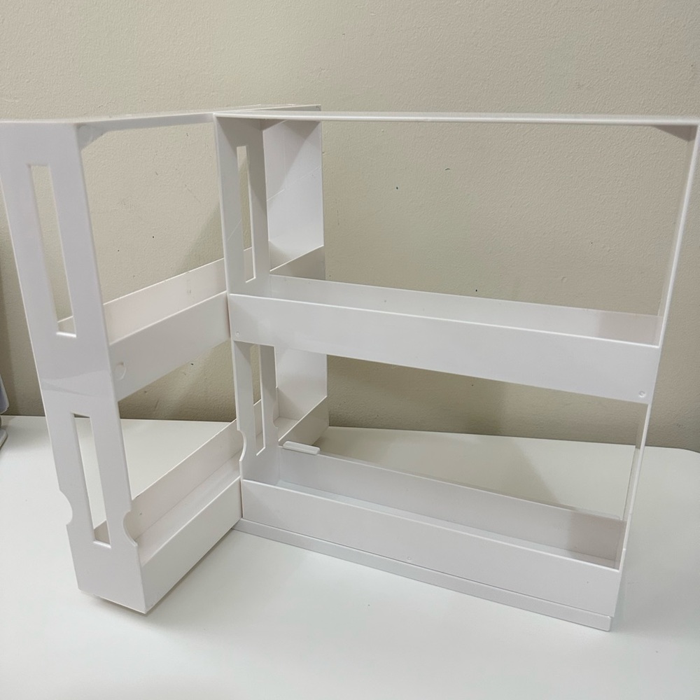 Rotating Spice Rack Organizer, Double Layer Spice Jar Holder - Picture 9 of 9